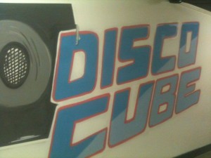 DMC Events present Disco Cube. Artwork in Progress