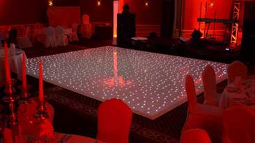 fairylit sparkle dance floor